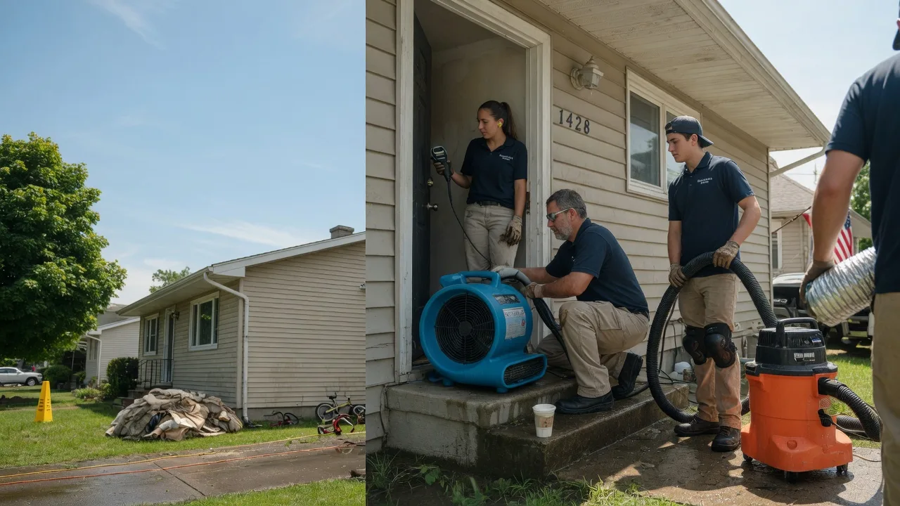 Water Damage Restoration in Elwood, IL near me